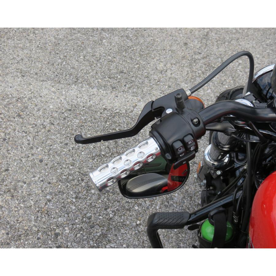 Harley Davidson チーズホールグリップ ポリッシュ : ネオ