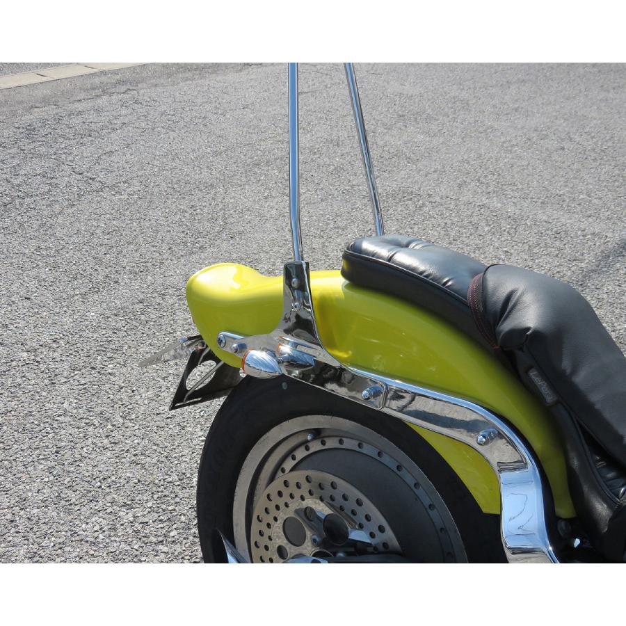 Harley Davidson シーシーバーサイドプレート クローム −99y