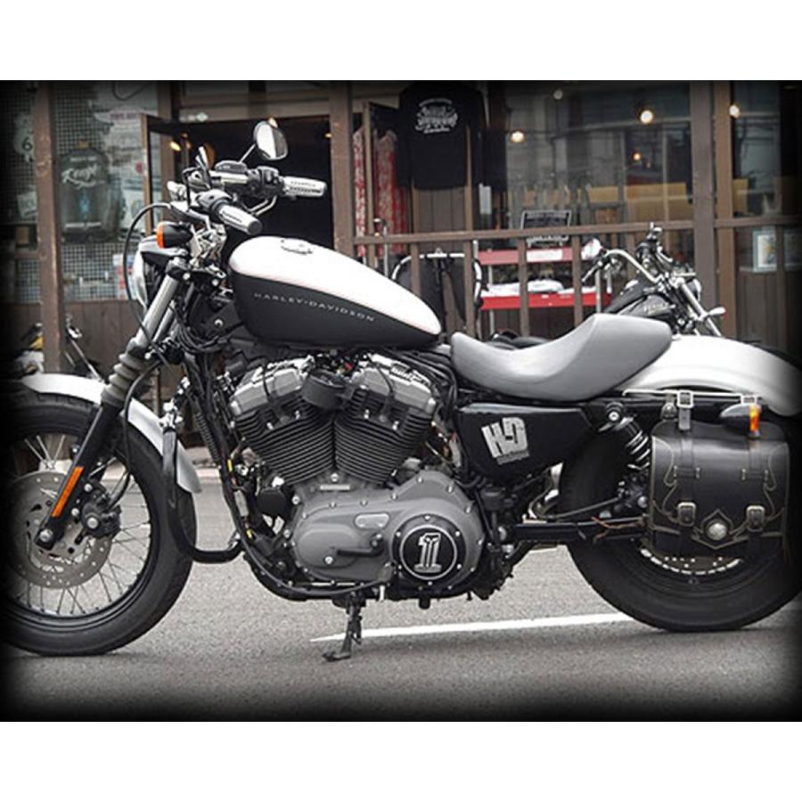 Harley Davidson ラフテール シャーマンサドルバッグ S ブラック 