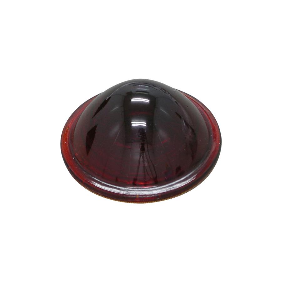アーリーテールライト用ガラスレッドレンズ | Harley Davidson