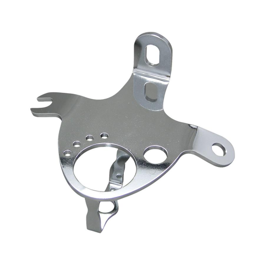 エンジンマウントメーターステー　マルチ　ショベル　クローム