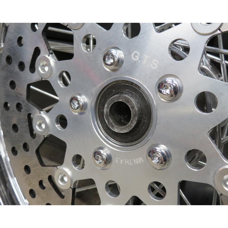 分割2 Harley Davidson ブレーキローターボルト＆ナットセット 5／16