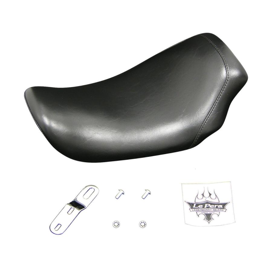 ハーレーダイナラペラベアボーンソロシートピリオンシート付06〜17年用
