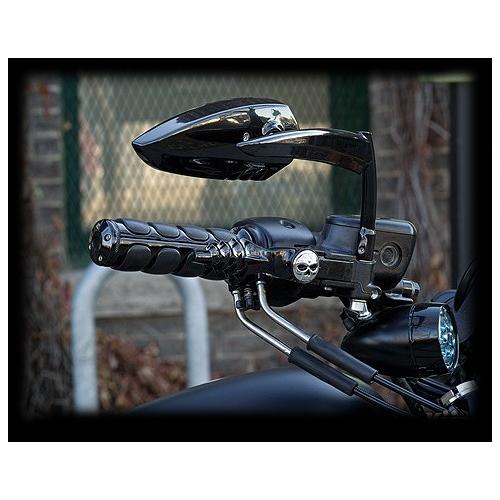 Harley Davidson クリアキン サイズミラー ブラック : ネオ