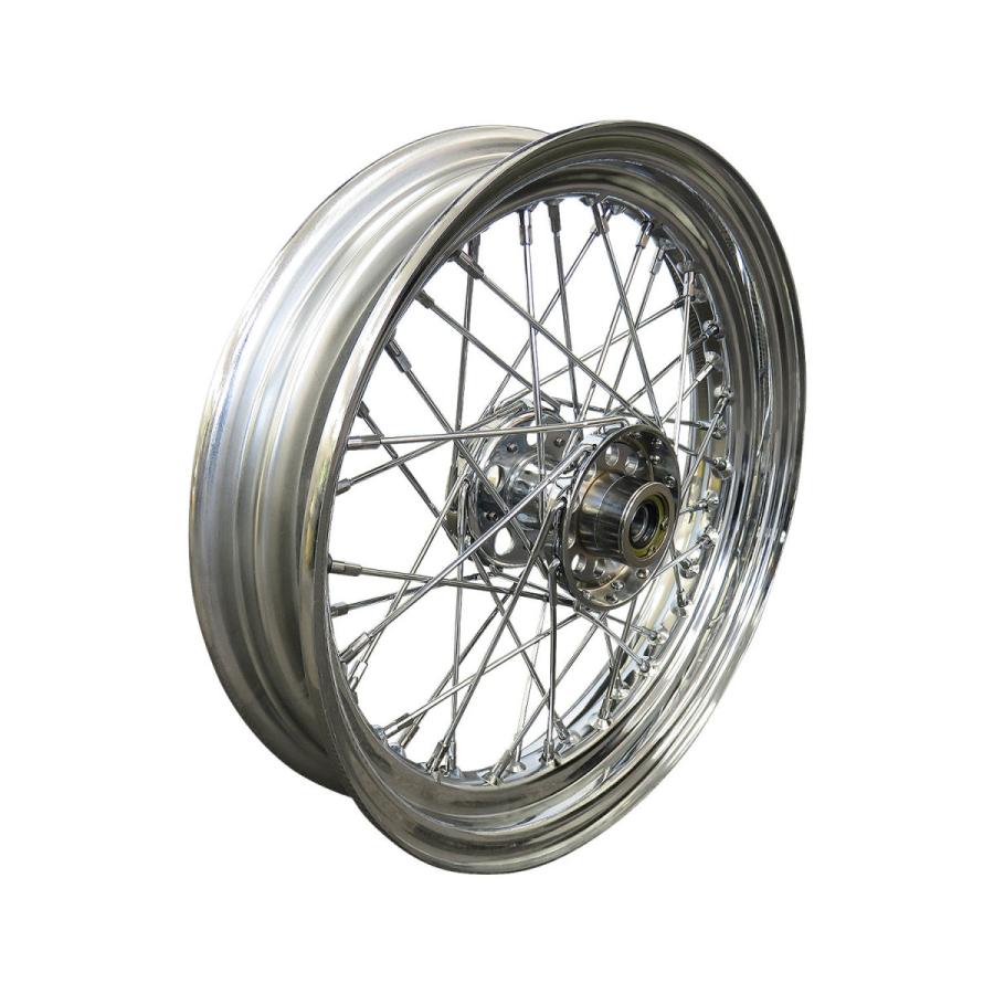 スターハブホイール　１６×３．０ｉｎ　ステンレススポーク　クローム