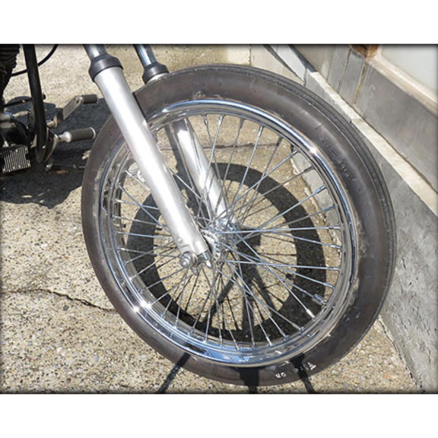 Harley Davidson スプールハブホイール 21×2．15in クローム