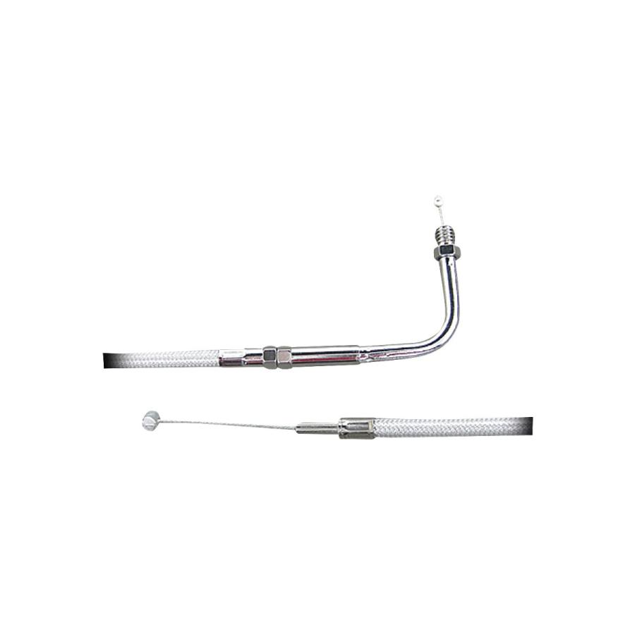 ４１ｉｎ　スロットルケーブル　９０°　プラチナコート　９６ｙ−　ＢＴ・ＸＬ用 | Harley Davidson