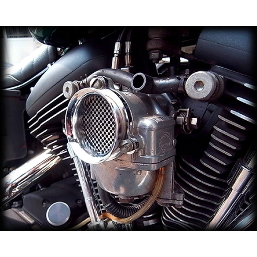 S&S製 Eキャブ 用 山本式ファンネル フィンタイプ キャブカバー セット Harley Davidson（ハーレー・ダビッドソン） 山本式ファンネル S＆S