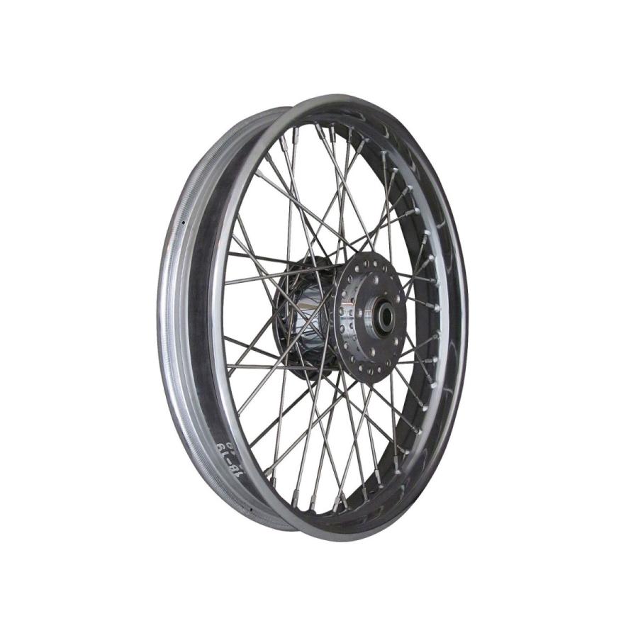 ８４−９９ｙＸＬ・ダイナ用　Ｆホイール　１８×２．１５ｉｎ　クローム