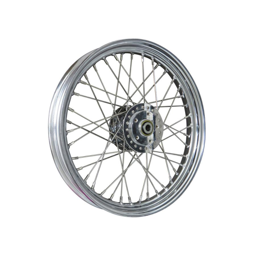 ８４−９９ｙＸＬ・ダイナ用　Ｆホイール　１９×２．５０ｉｎ　クローム