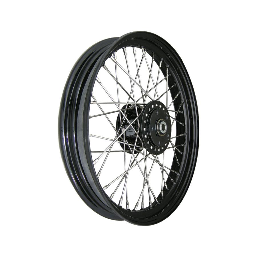 ８４−９９ｙＸＬ・ダイナ用　Ｆホイール　１９×２．５０ｉｎ　ブラック