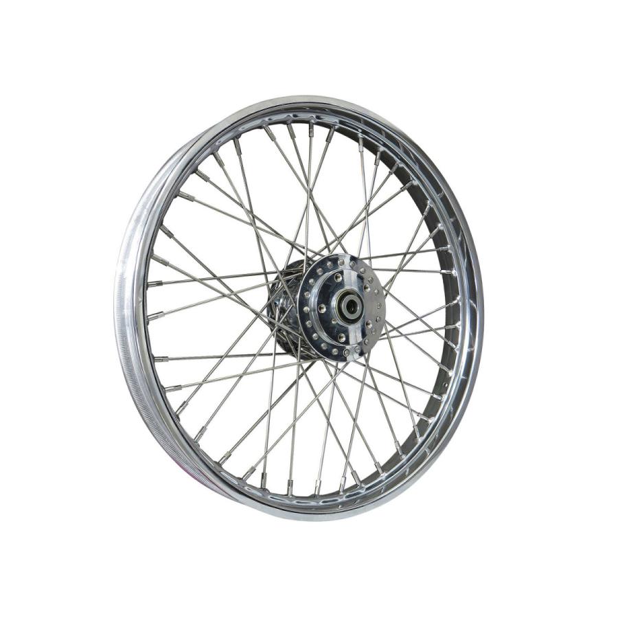 ８４−９９ｙ　ＸＬ・ダイナ用　Ｆホイール　２１×２．１５ｉｎ　クローム