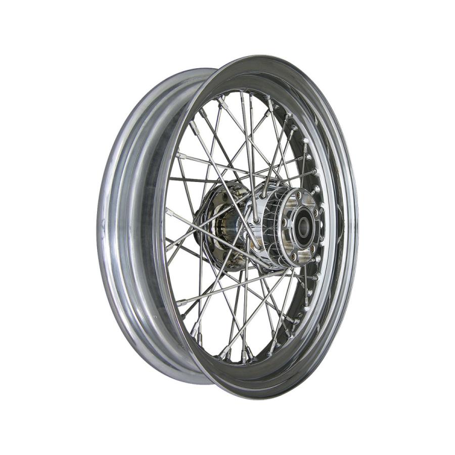 ００−０６ｙソフテイル用　Ｆホイール　１６×３．０ｉｎ　クローム
