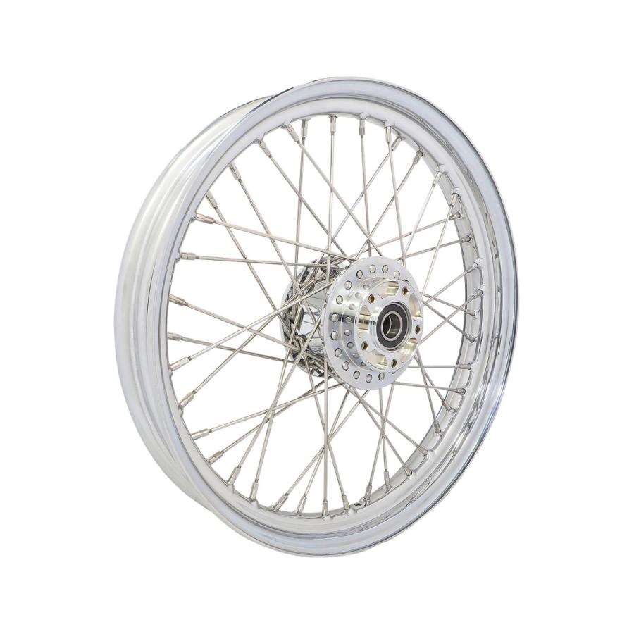 ０６−０７ｙダイナ用　Ｆホイール　１９×２．５０ｉｎ　クローム