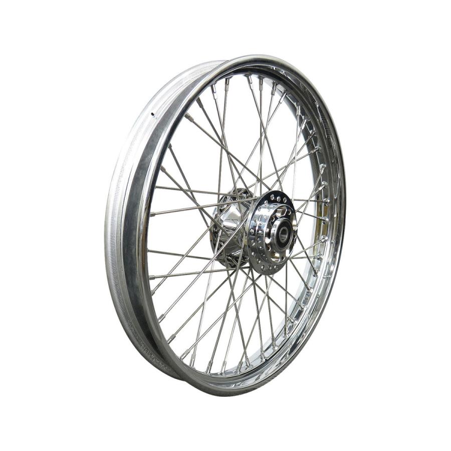 ００−０７ｙＸＬ　−０３ｙダイナ用　Ｆホイール　２１×２．１５ｉｎ　クローム