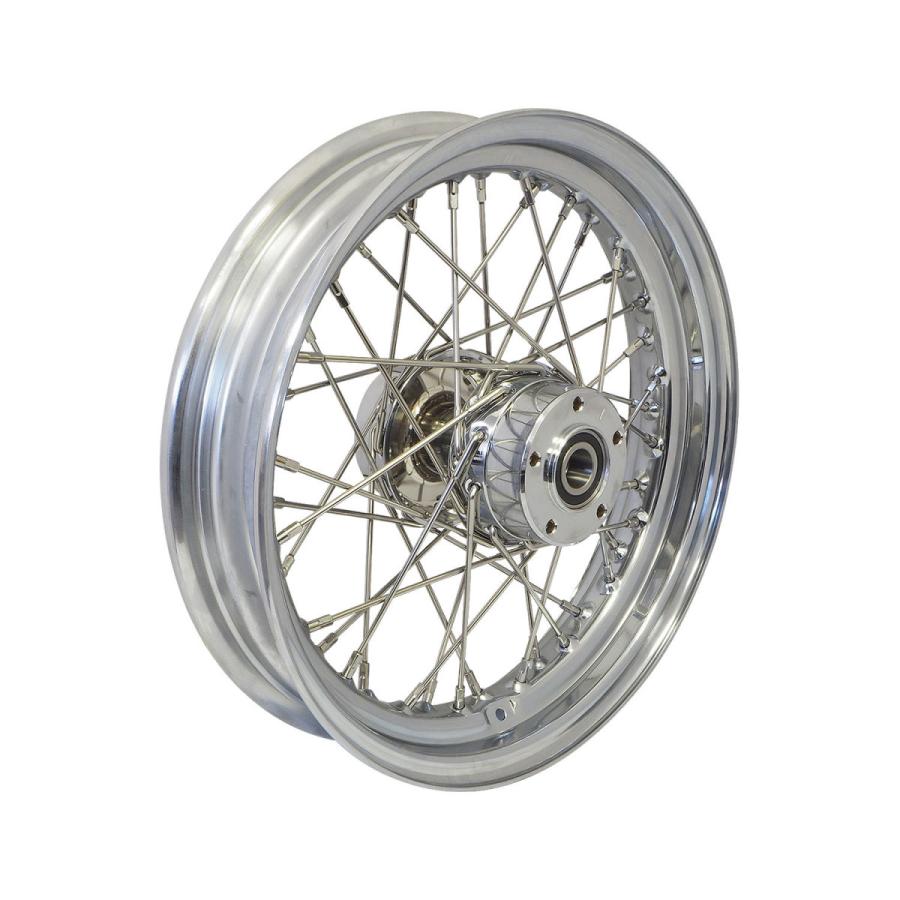 ００−０７ｙツアラー用　Ｆホイール　１６×３．０ｉｎ　クローム