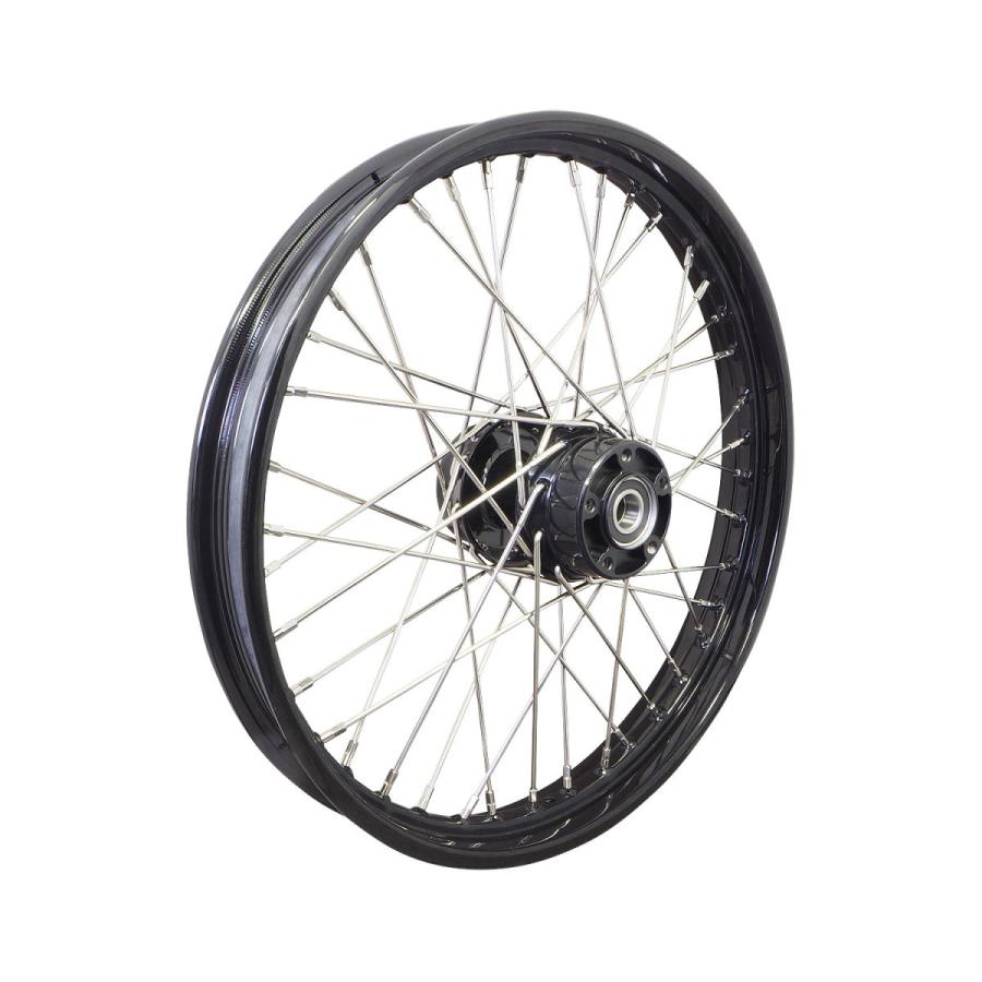 ００−０７ｙツアラー用　Ｆホイール　２１×２．１５ｉｎ　ブラック
