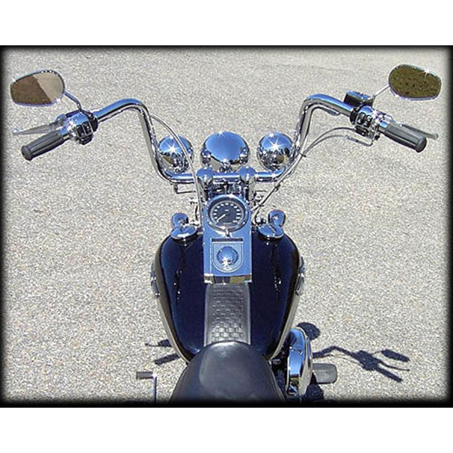 Harley Davidson スプリンガー用12inファットエイプバーハンドル 