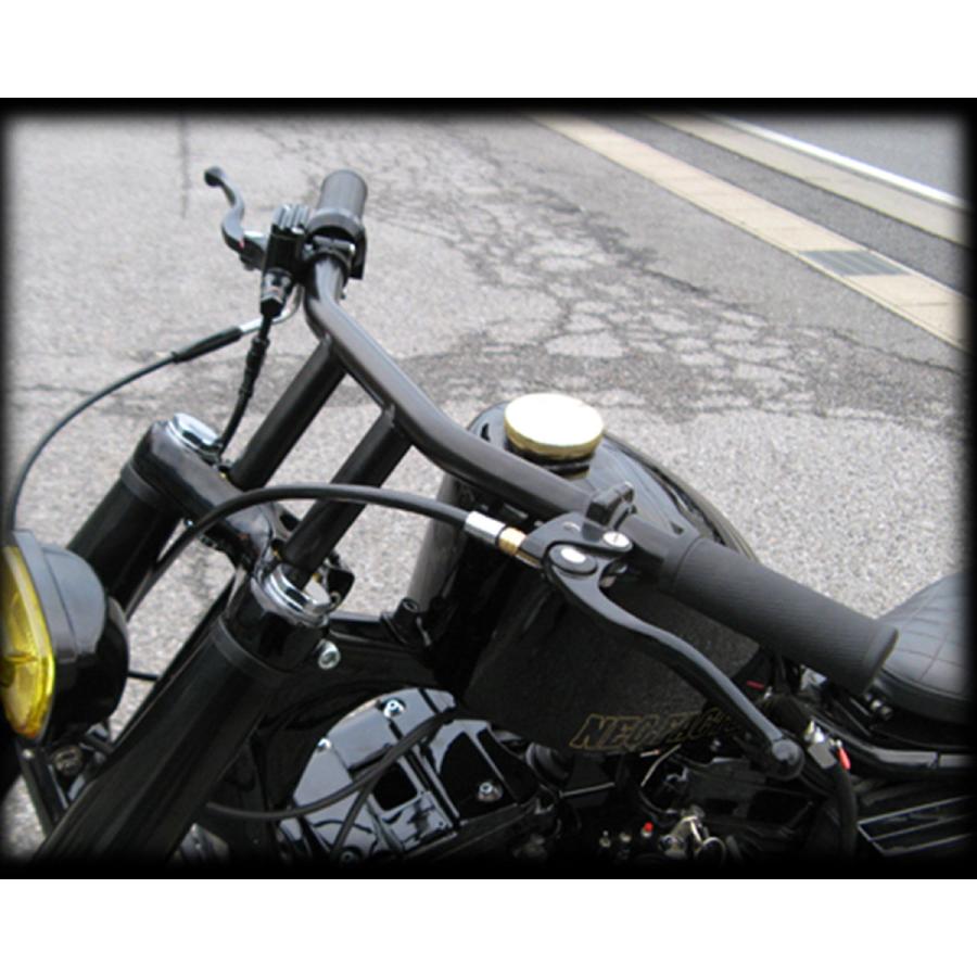 ヘコミ有り ドラッグライザーバー 4in クローム その他