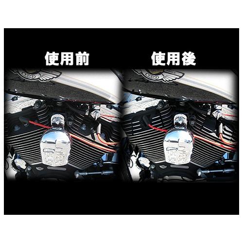 ハーレーダビッドソン フィン付きヘッドボルトカバー 43841-01