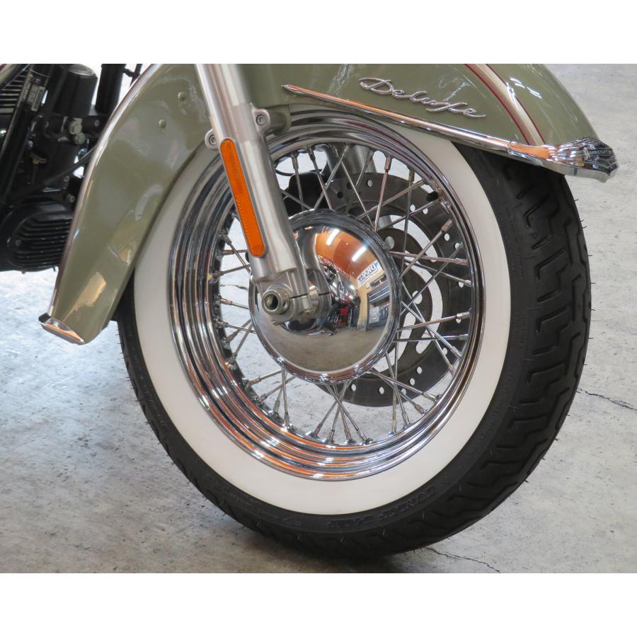 ダンロップファン付きべスト　Mサイズホワイト ハーレー純正 ダンロップ D402 リアタイヤ ワイドホワイト