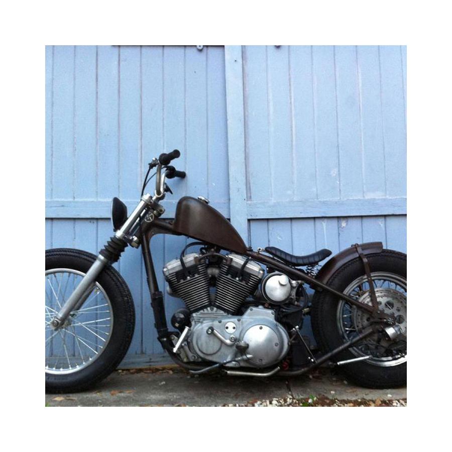 Biltwell スリムラインシート ブラックタックロール Harley Davidson Biltwell スリムラインシート ブラック