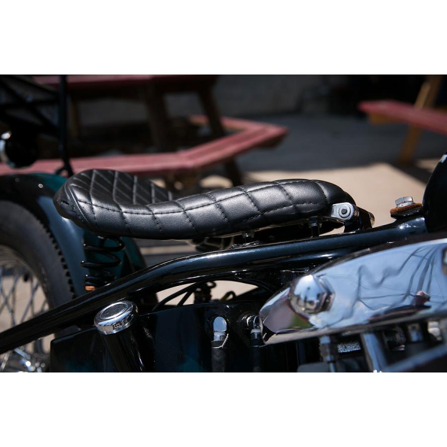Biltwell ソロシート ブラック ダイヤモンド Harley Davidson Biltwell ソロシート タイプ2
