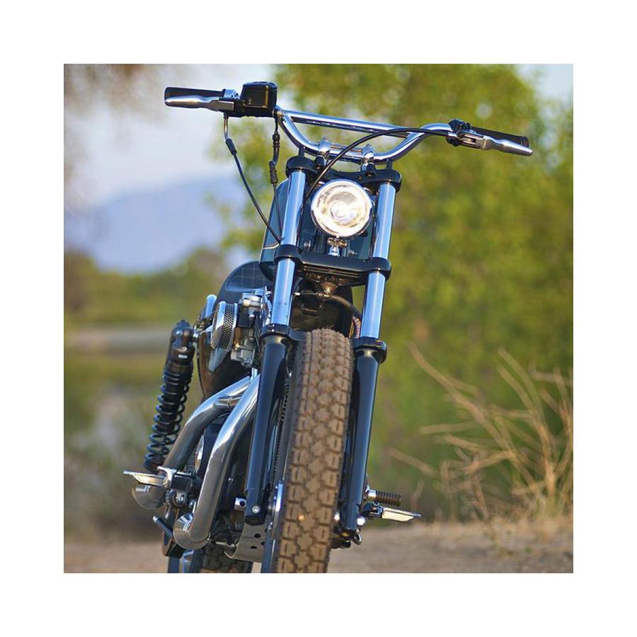 Biltwell MOTOハンドル ヘコミ無し クローム