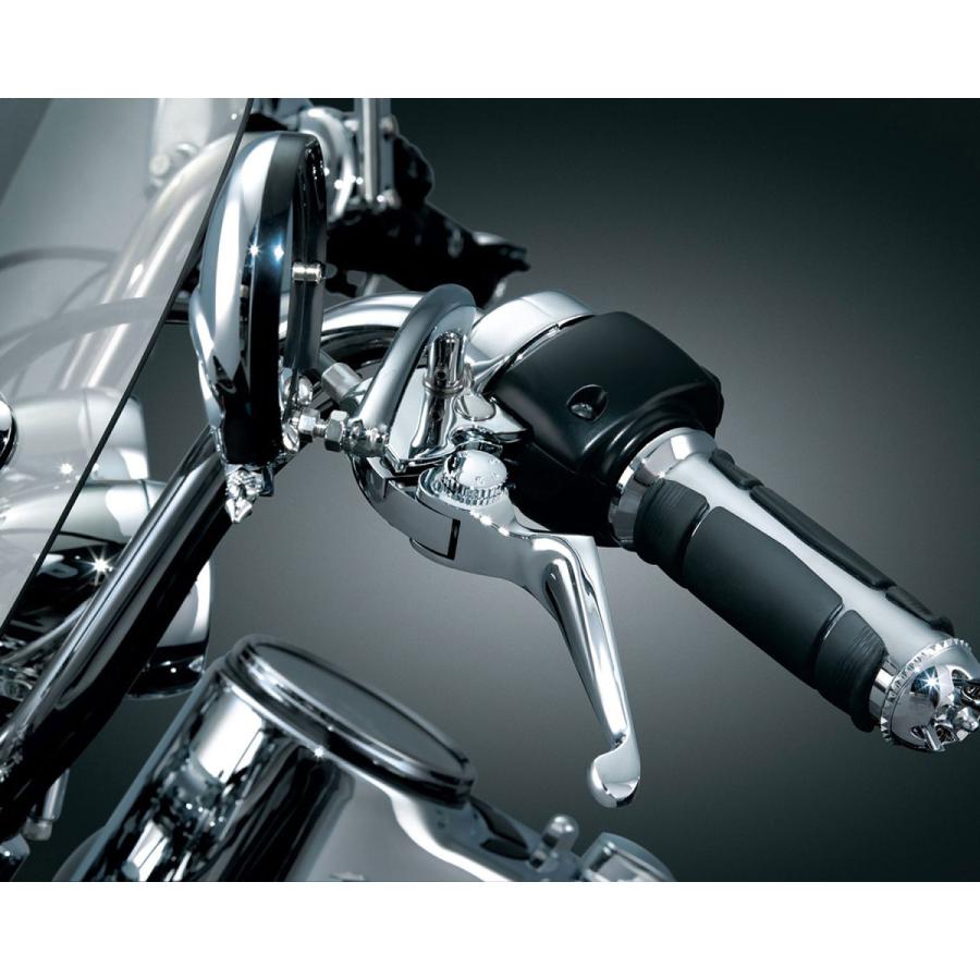 Harley Davidson クリアキン ボスブレード クラッチレバーセット 