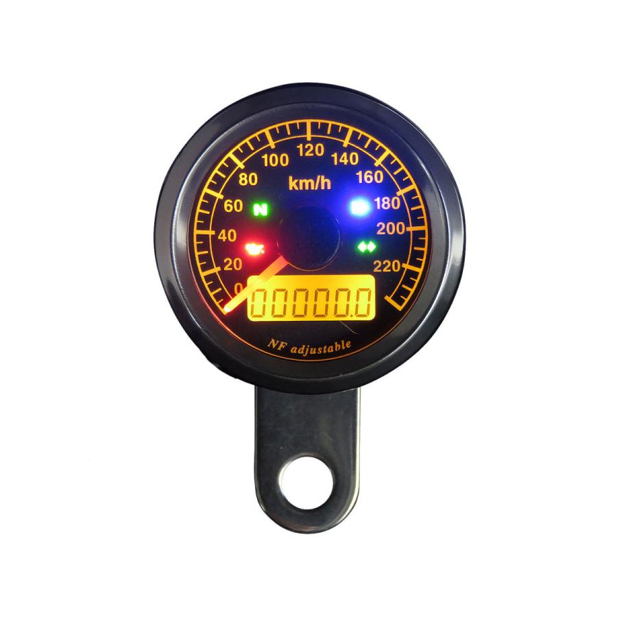 Harley Davidson 48mm インジケーター付きスピードメーター