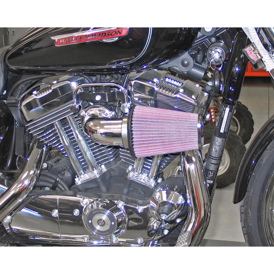 Ｋ＆Ｎ　エアーチャージャー　スムース　０７−２１ｙ　ＸＬ　クローム_2