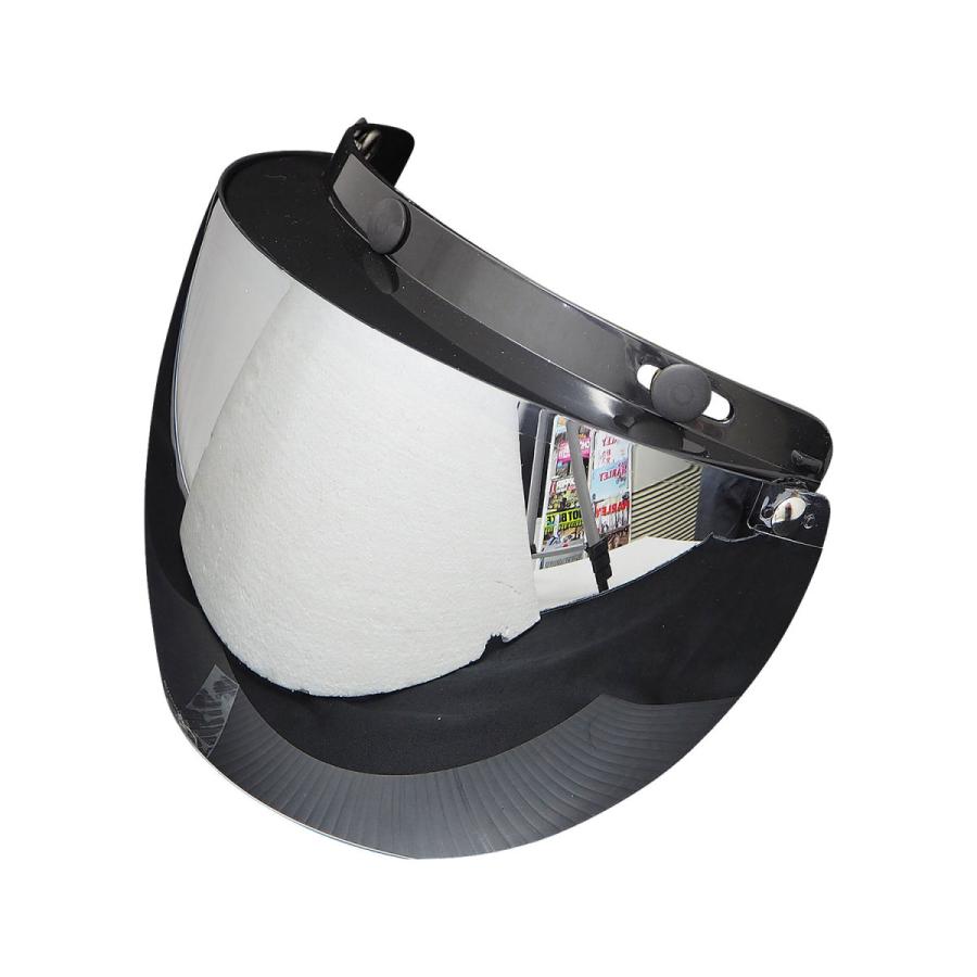 ＥＣＨＯ　汎用フリップアップシールド　クロームミラー | Harley Davidson