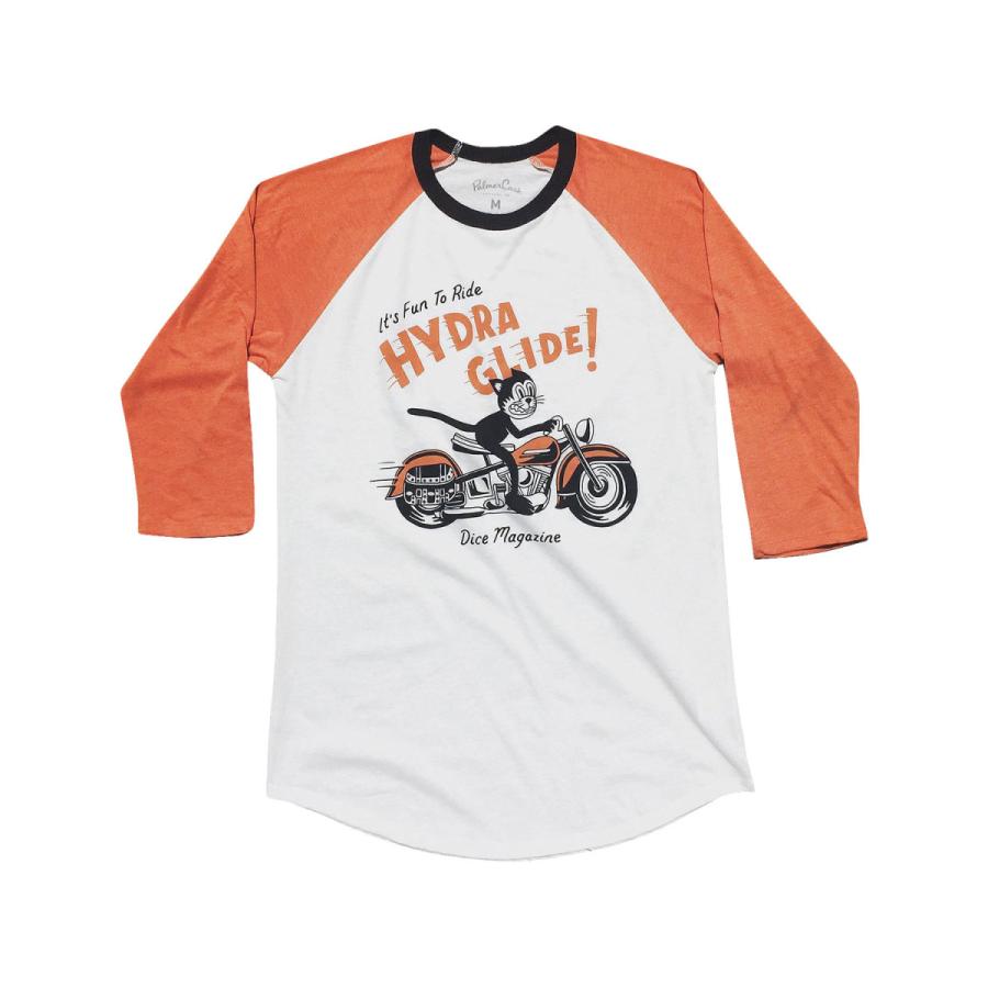 ダイスマガジン　ＨＹＤＲＡ　ＧＬＩＤＥ　３／４スリーブＴシャツ　Ｍ