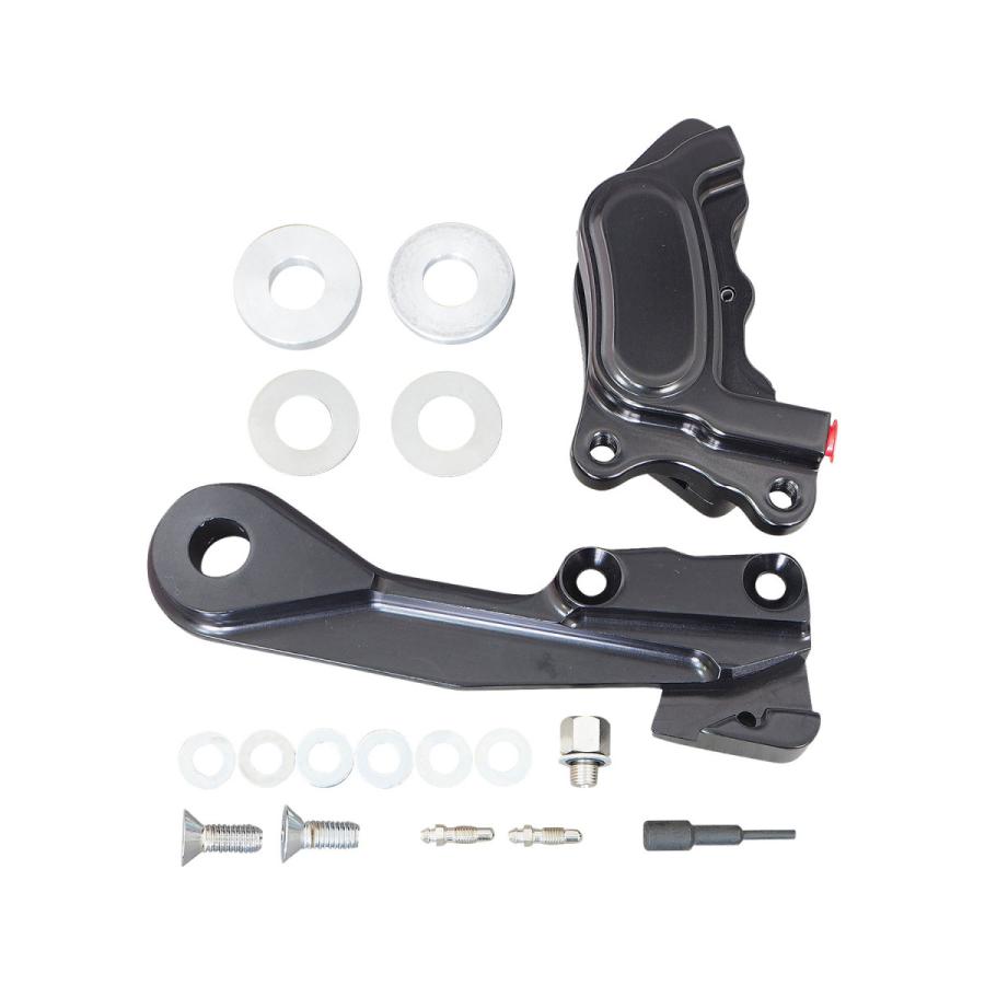 ４ポッドブレーキキット８７−９９ｙソフテイル　Ｒ１１．５ｉｎ　ブラック