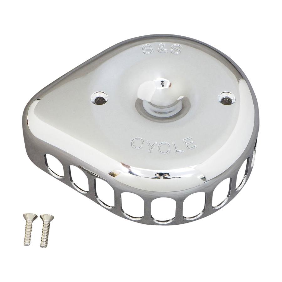 S&S Cycle エアクリーナー クローム Amazon.com: S&S Cycle Chrome Stealth Slasher Teardrop Air