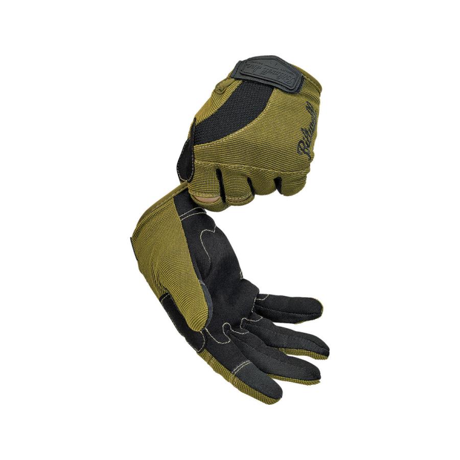 Ｂｉｌｔｗｅｌｌ　モトグローブ　オリーブ／ブラック／タン　Ｍ | Harley Davidson | 01