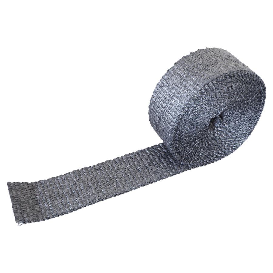 ＊しばっこ＊ページ アクセル エキゾーストラップ 2インチ ブラック その他ステー