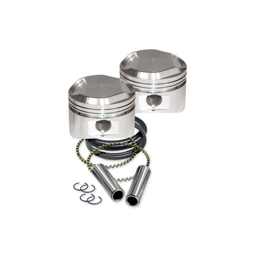 Harley Davidson S＆S 3−1／2” 鍛造ピストンキット ＋0．020