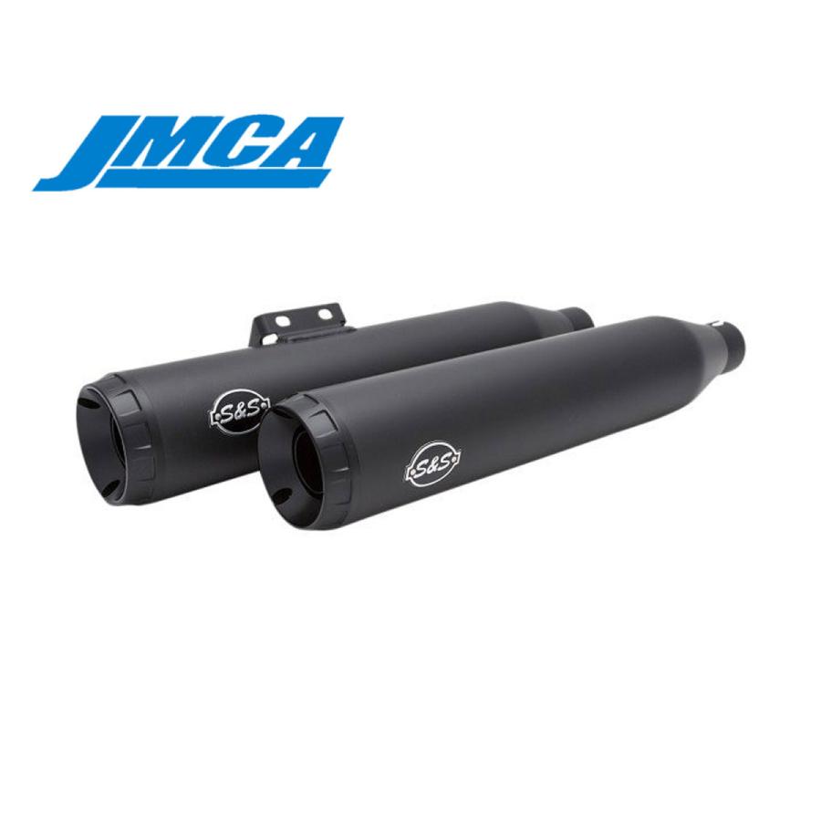 Ｓ＆Ｓ　グランドナショナル　車検対応スリップオン　ブラック　ＦＸＢＢ