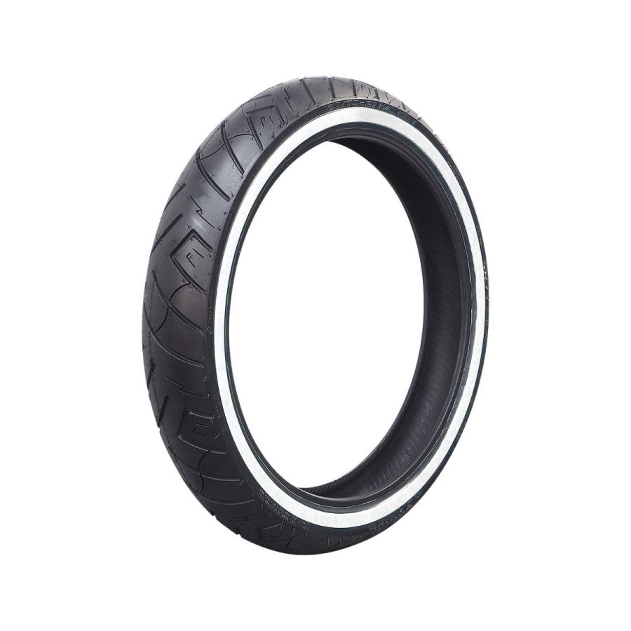 シンコー　ＳＲ７７７　ホワイトウォール　１２０／７０−２１　６８Ｖ　フロント