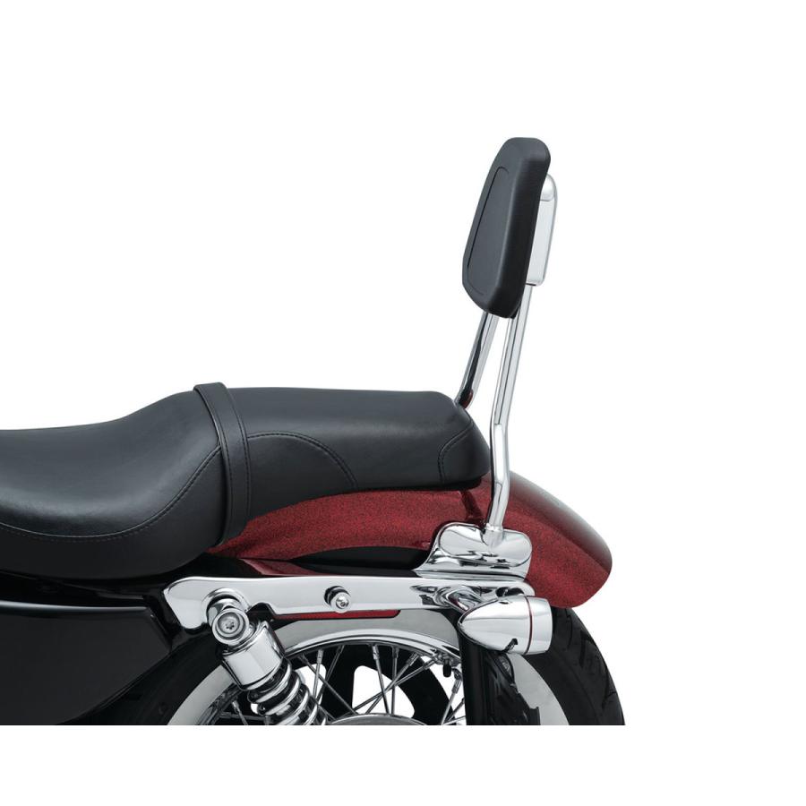 クリアキン　バックレスト付シーシーバー　クローム　０４ｙ−ＸＬ | Harley Davidson | 01