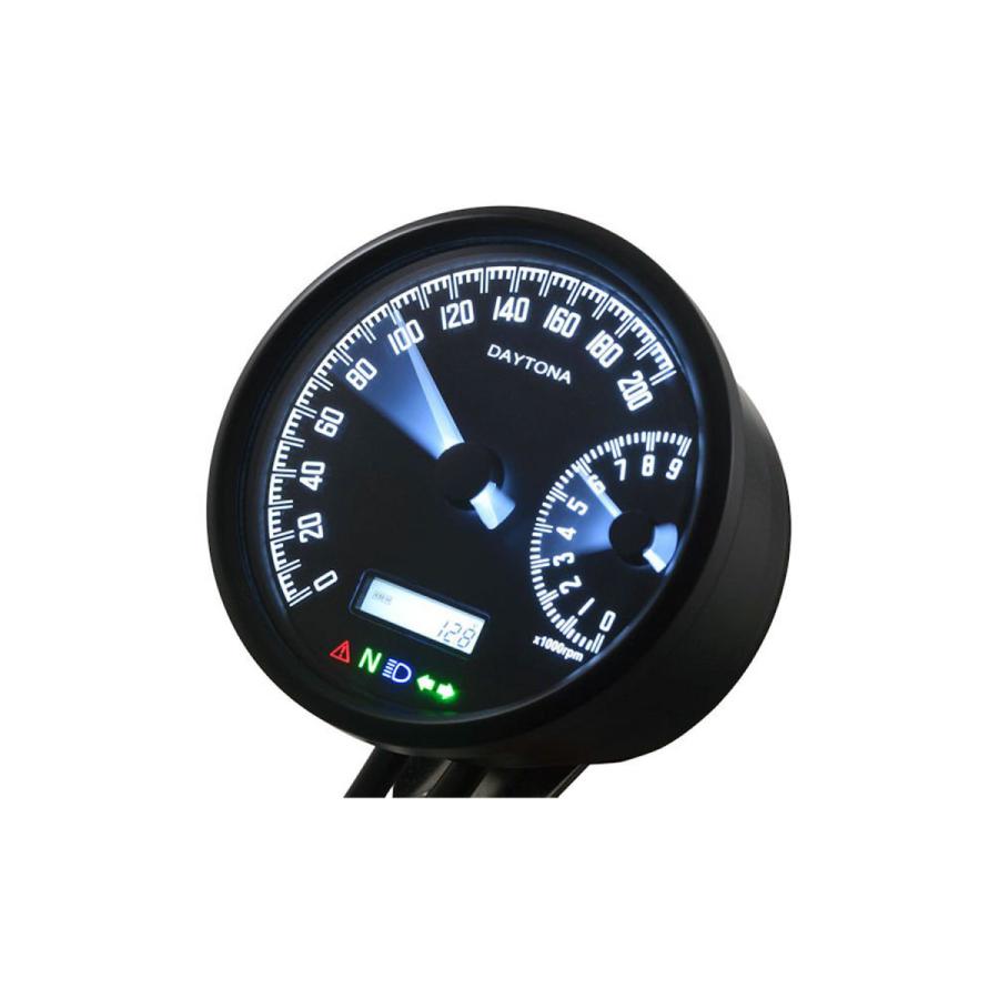 Harley Davidson デイトナ VELONA W 電気式スピード＆タコ