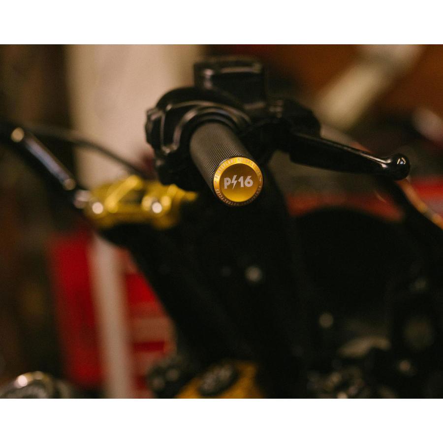 Ｐ１６Ｘアレンネス　ビレットエンドローレットグリップ　ＴＢＷゴールド_3