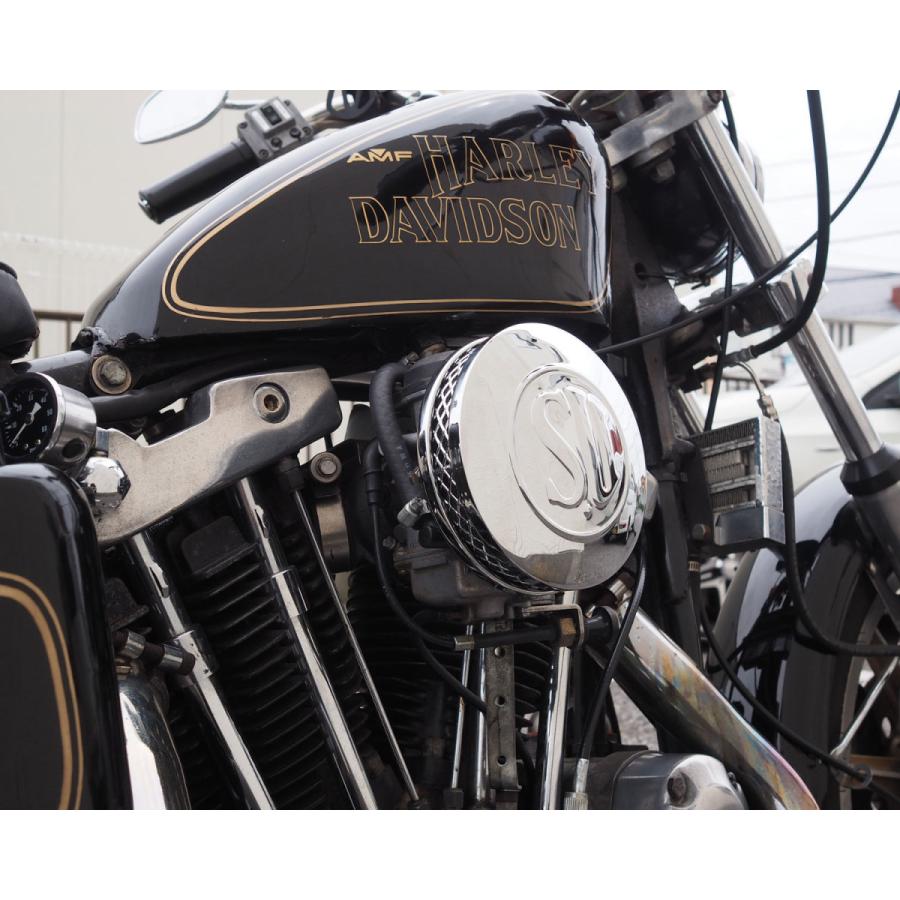 SU エアクリーナー クローム Harley Davidson SUエアクリーナーキット 薄型 クローム
