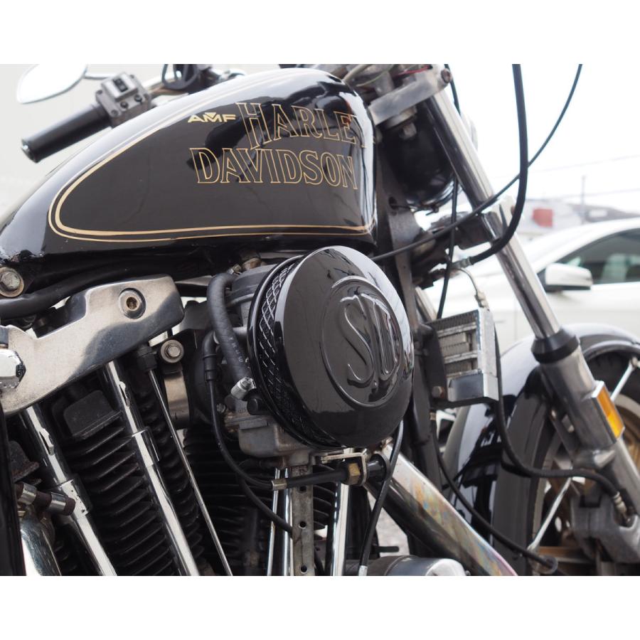 Harley Davidson SUエアクリーナーキット 薄型 ブラック Harley Davidson SUエアクリーナーキット 薄型 ブラック