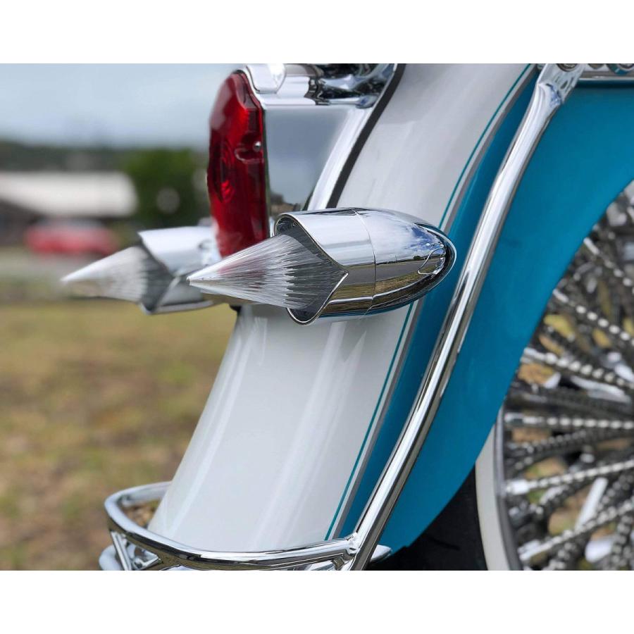 Harley Davidson - アフターバーナーレンズセットクリアー クロームベゼル ゼムクリップはたご屋
