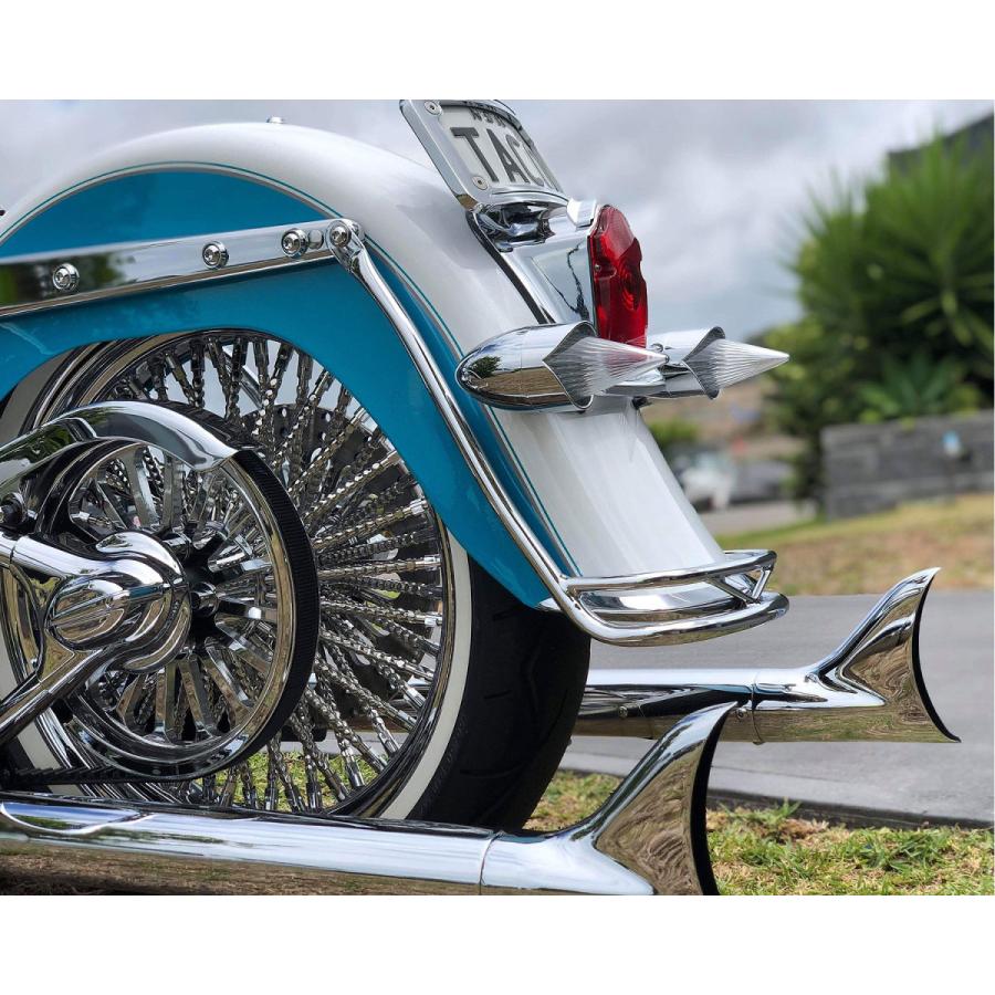 Harley Davidson - アフターバーナーレンズセットクリアー クロームベゼル ゼムクリップはたご屋