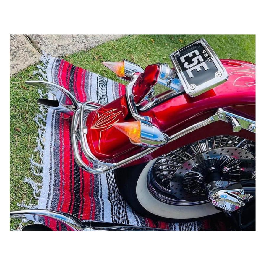 Harley Davidson - アフターバーナーレンズセットクリアー クロームベゼル ゼムクリップはたご屋