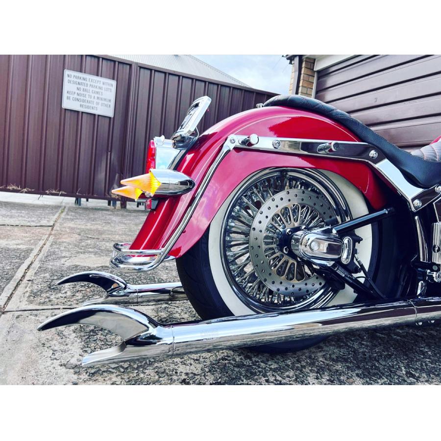 Harley Davidson - アフターバーナーレンズセットクリアー クロームベゼル ゼムクリップはたご屋