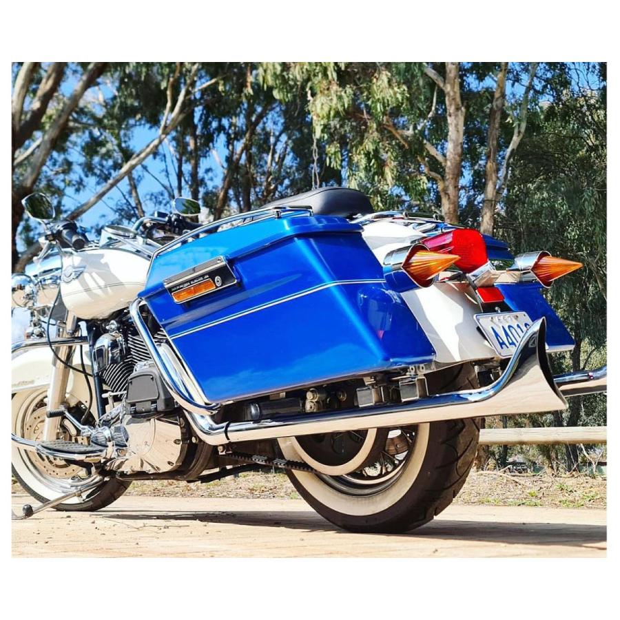 Harley Davidson ビッグバーナーレンズセットオレンジ ブラック